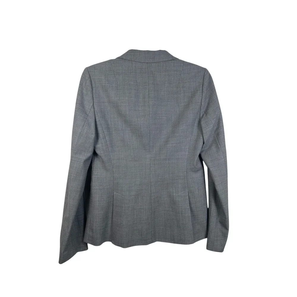 NWT BANANA REPUBLIC Women Stretch Wool Career Blazer size 6 Fully Lined 2 Button